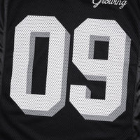 Black Mesh 09 Jersey Tee