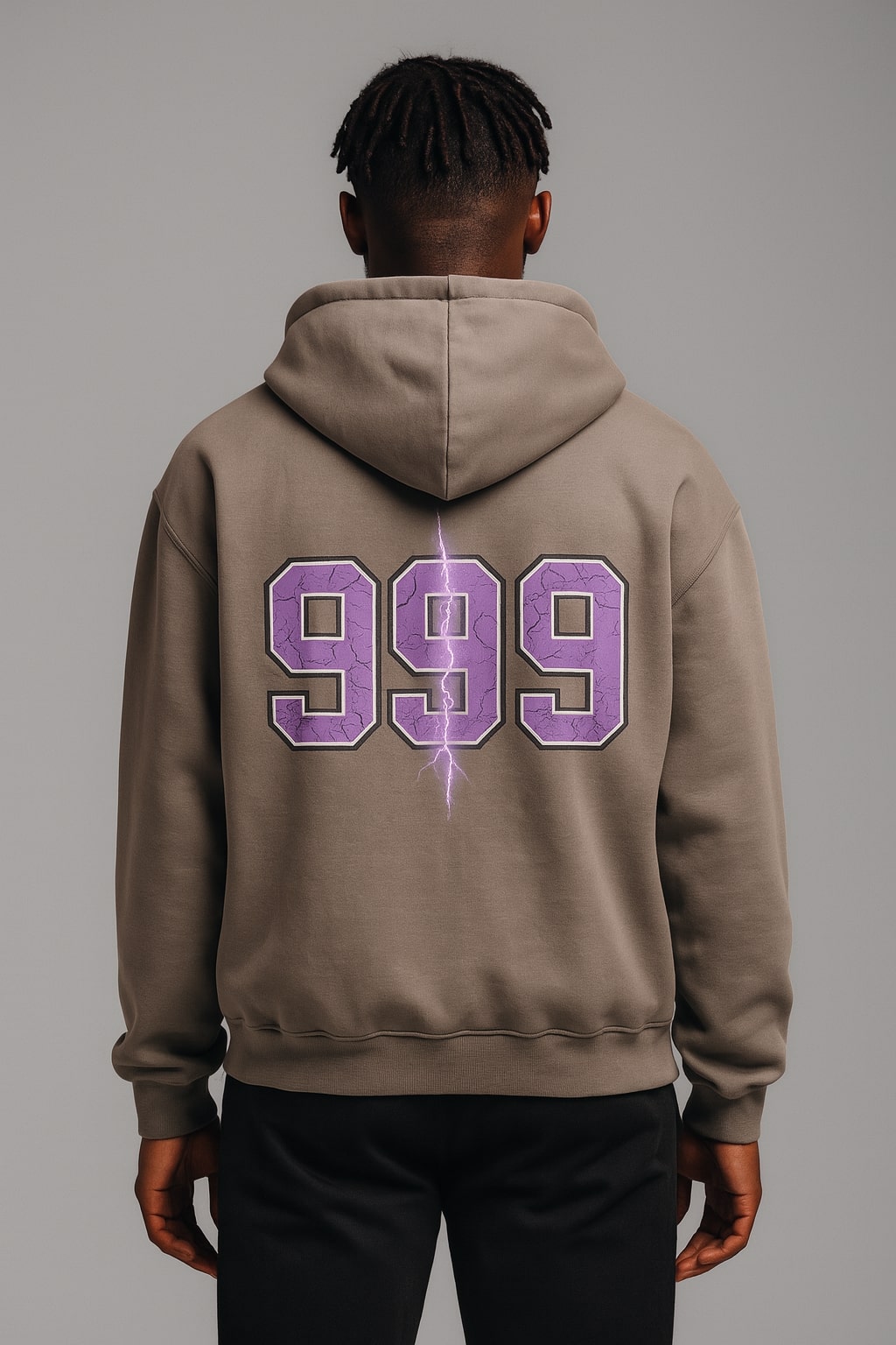 Legacy Graphic Pullover Hoodie - Grey