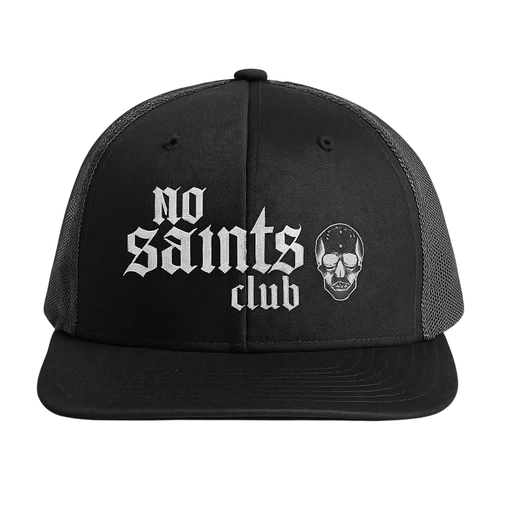 No Saints Club™ Snapback - MONOCHROME KILLER
