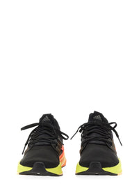Adidas Men’s Black Running Shoes with Neon Sole