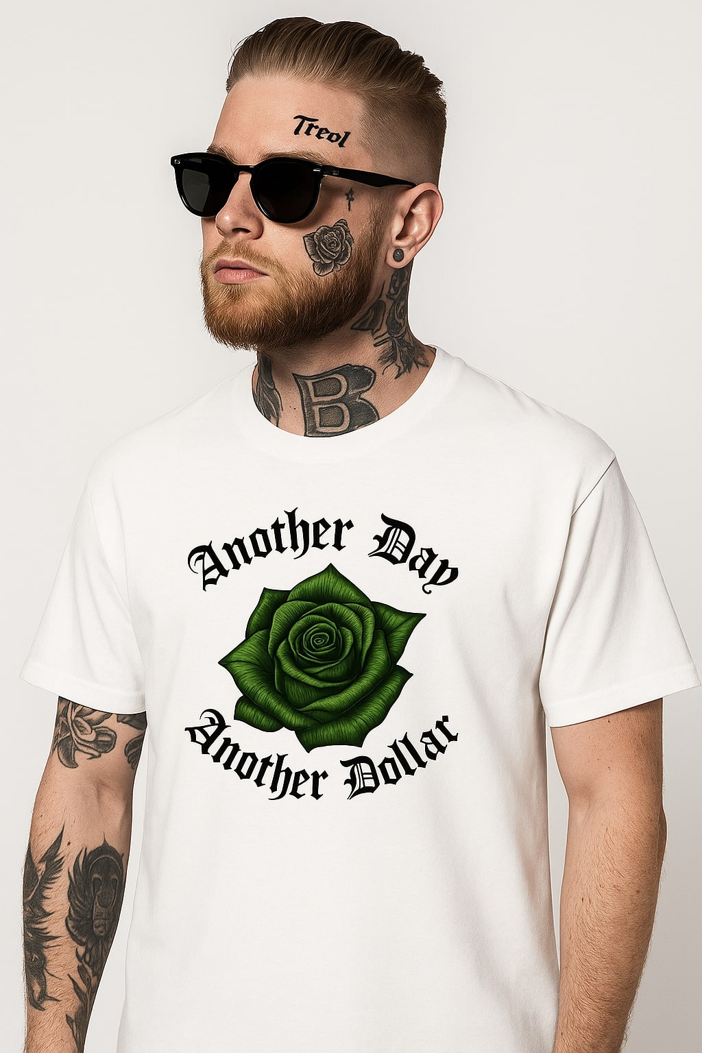 Another Dollar Graphic T-Shirt – White