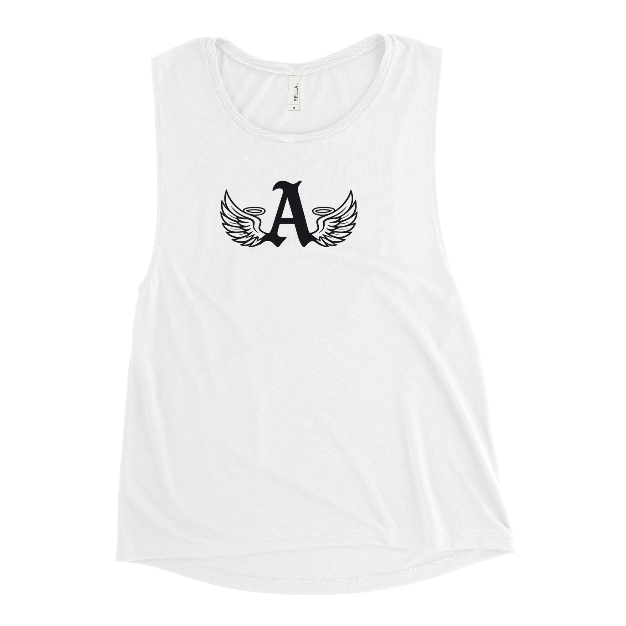 Ariva Streetwear Winged 'A' Tank - White
