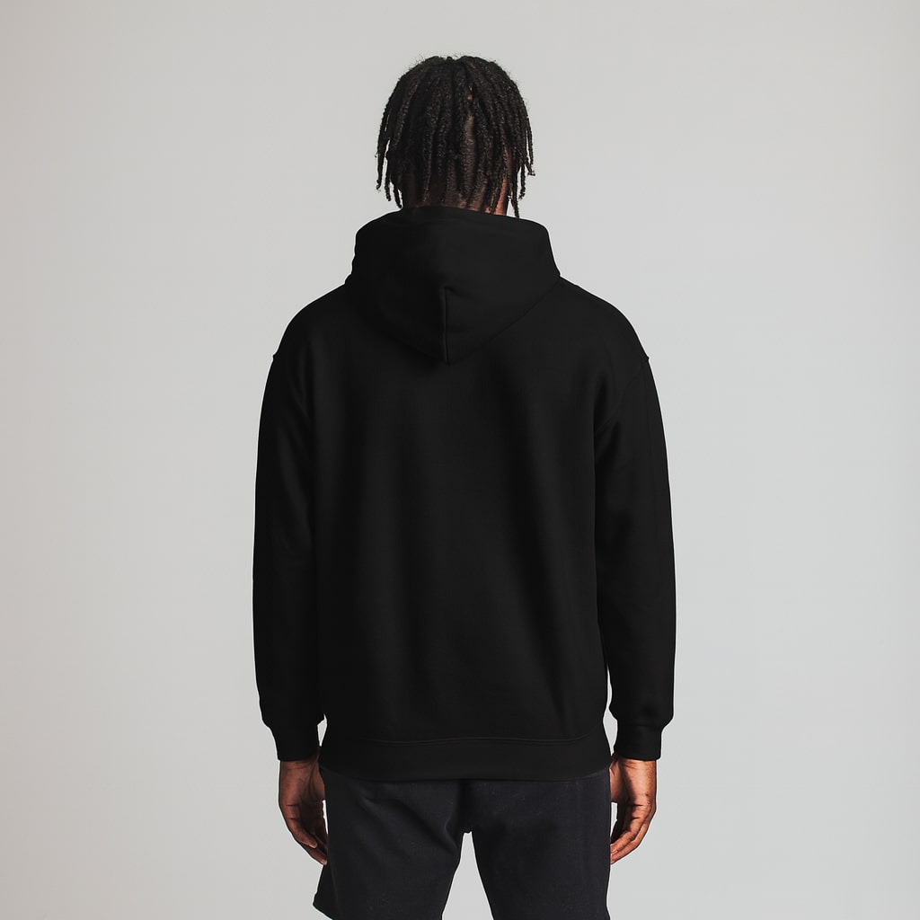 ASCEND Bold Graphic Hoodie - Black