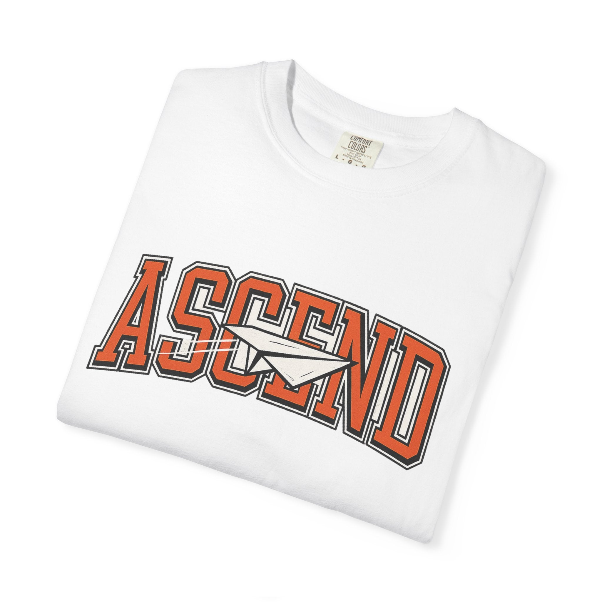 ASCEND White Graphic Tee