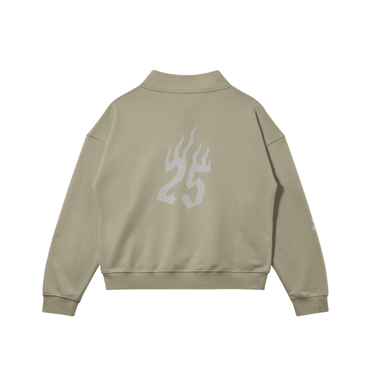 CLUB 2025 Performance Zip Sweatshirt - Beige
