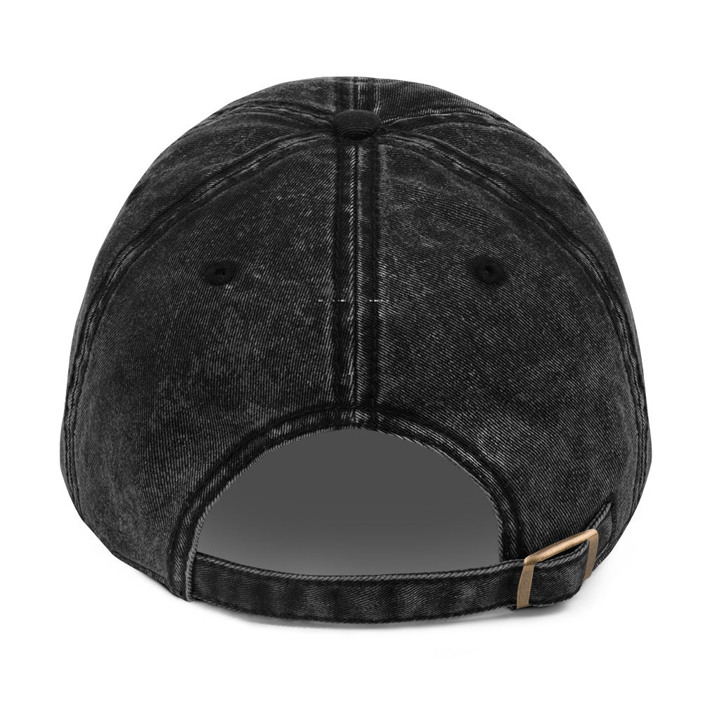 Cracked Kings Vintage CK Monogram Cap - BLACK