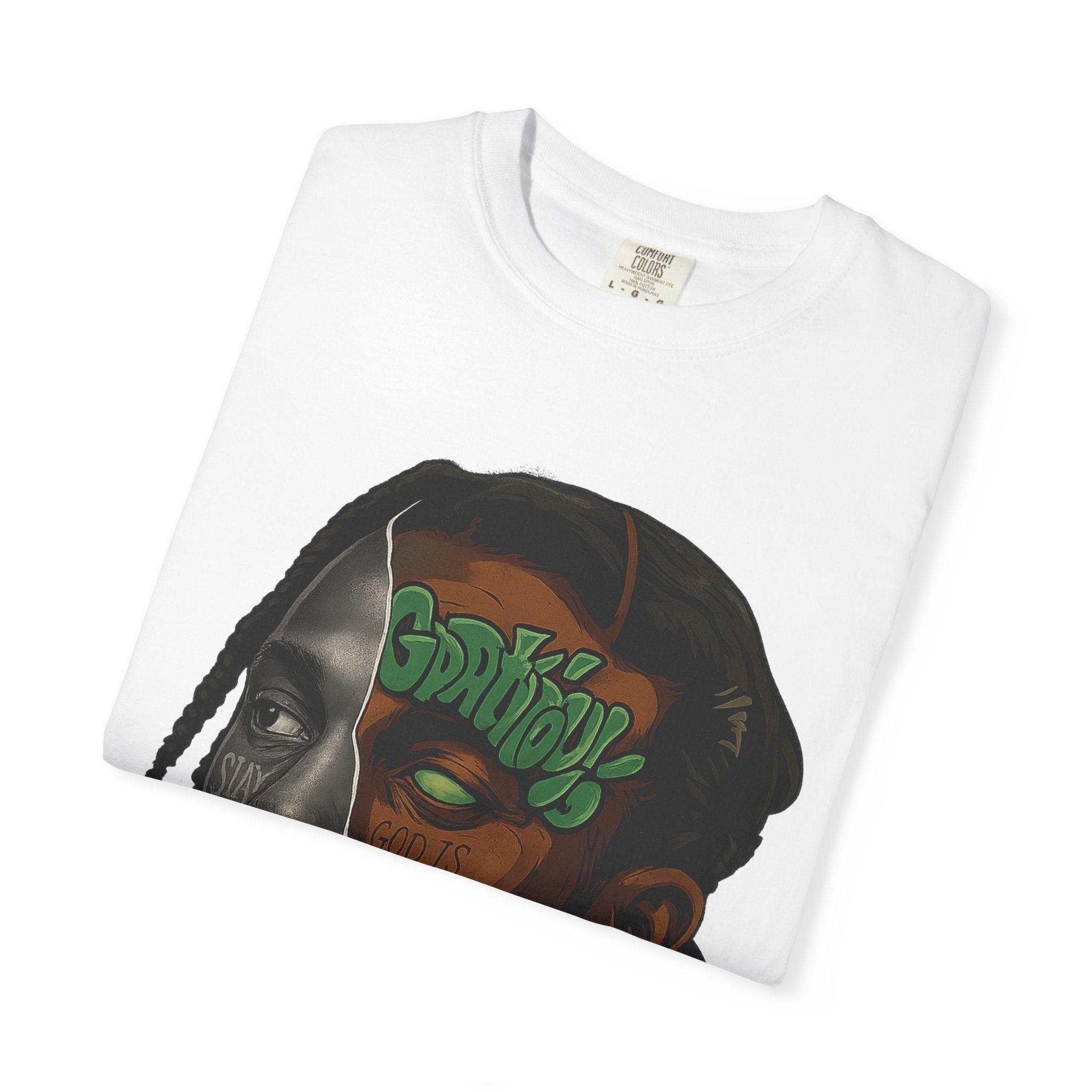 GOAT White Graphic Tee