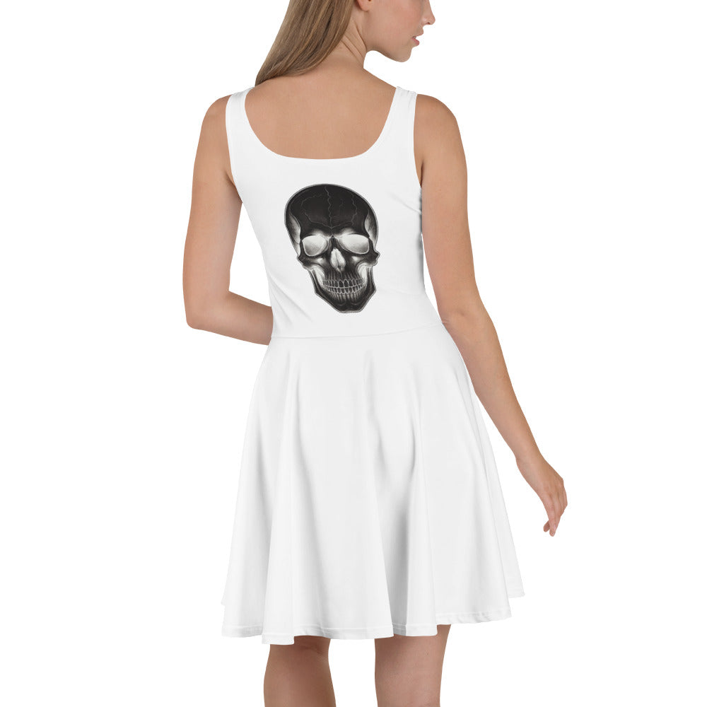 Graphic Print Skater Dress – No Saints Club