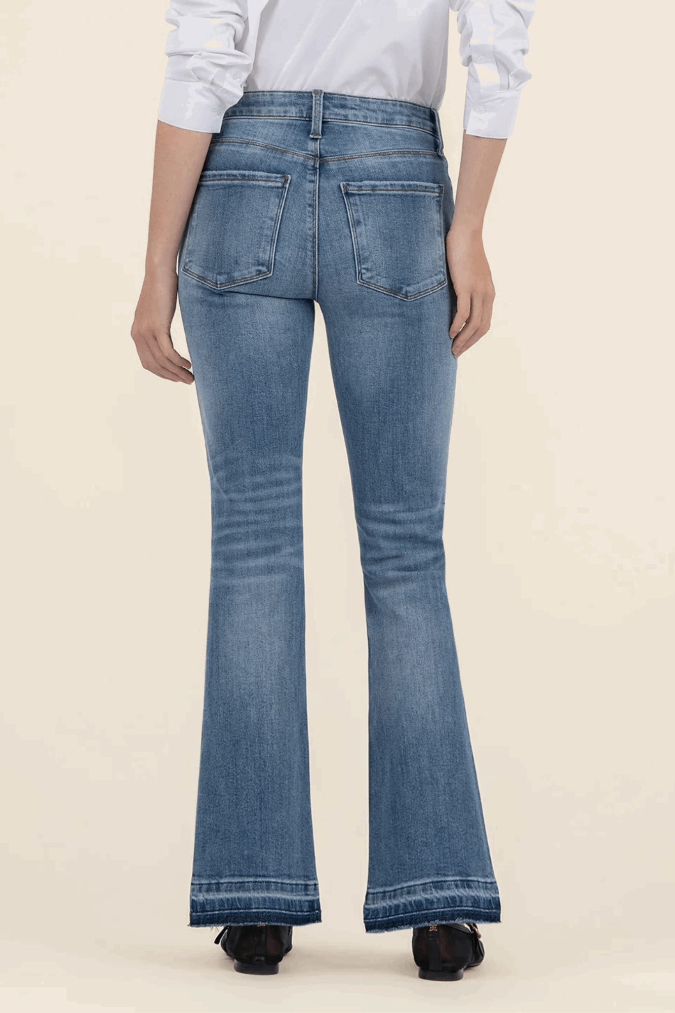 High-Waisted Flare Jeans - Women’s Jeans