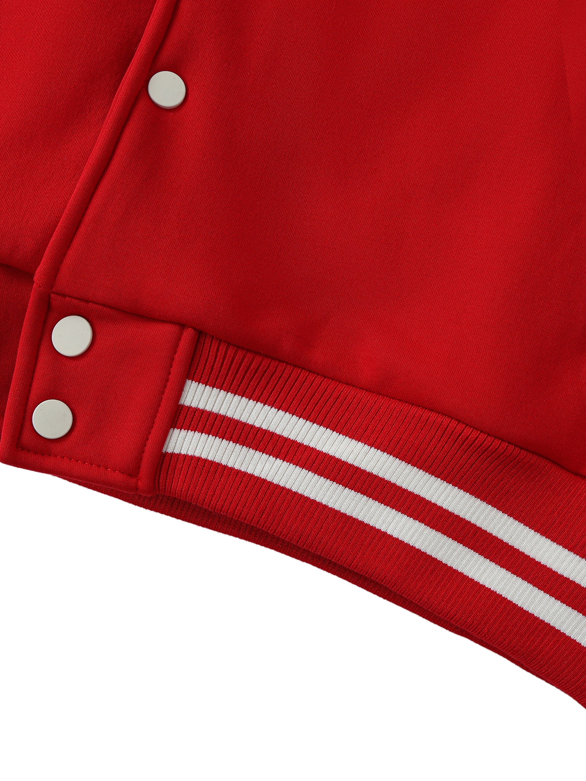 Kira League Varsity Jacket – Red & White Edition