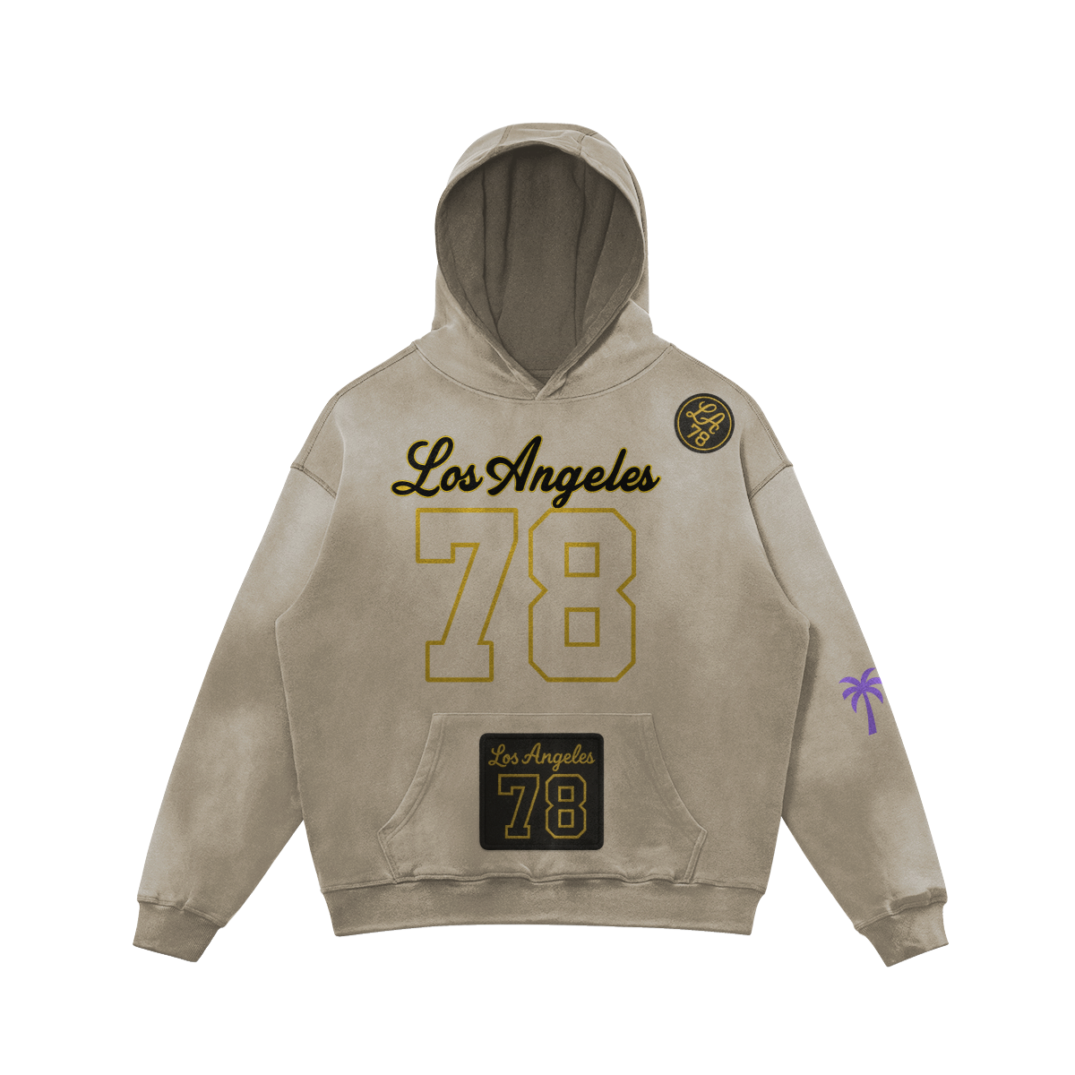 LA Legends ’78 Hoodie - Dusty Beige