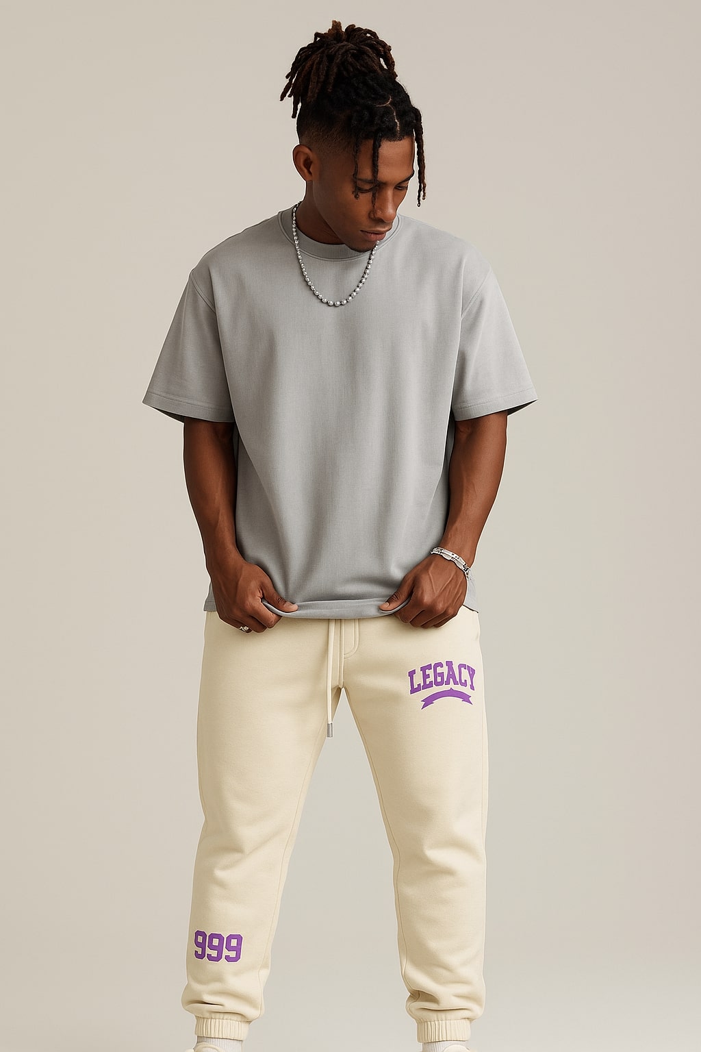 Legacy Lightning 999 Cream Sweatpants