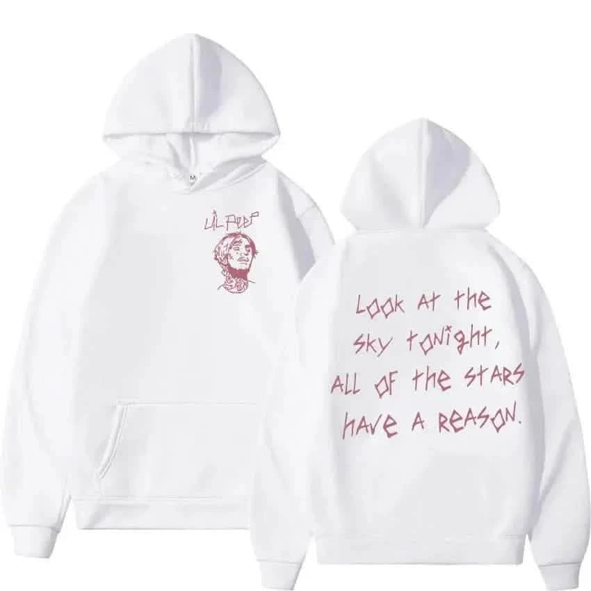 Lil Peep Tribute Hoodie - Men’s Hoodies & Sweatshirts