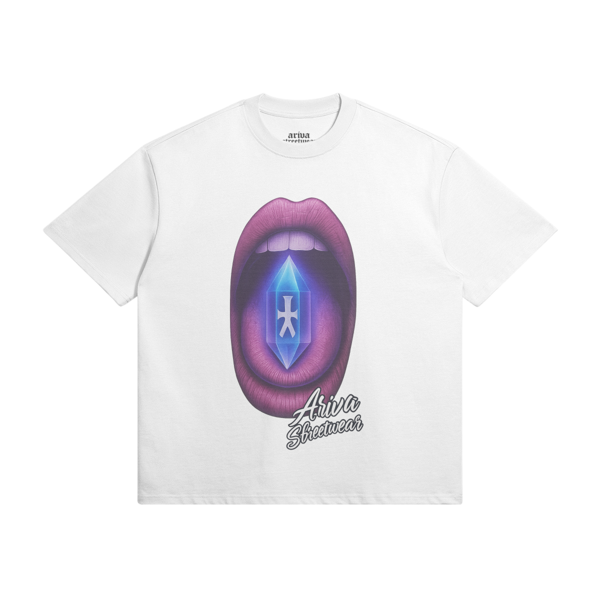 Loud Mouth Crystal Drop Graphic Tee