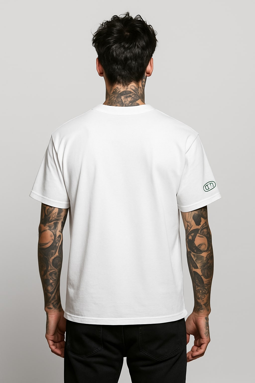Neon Nomads White Graphic T-Shirt