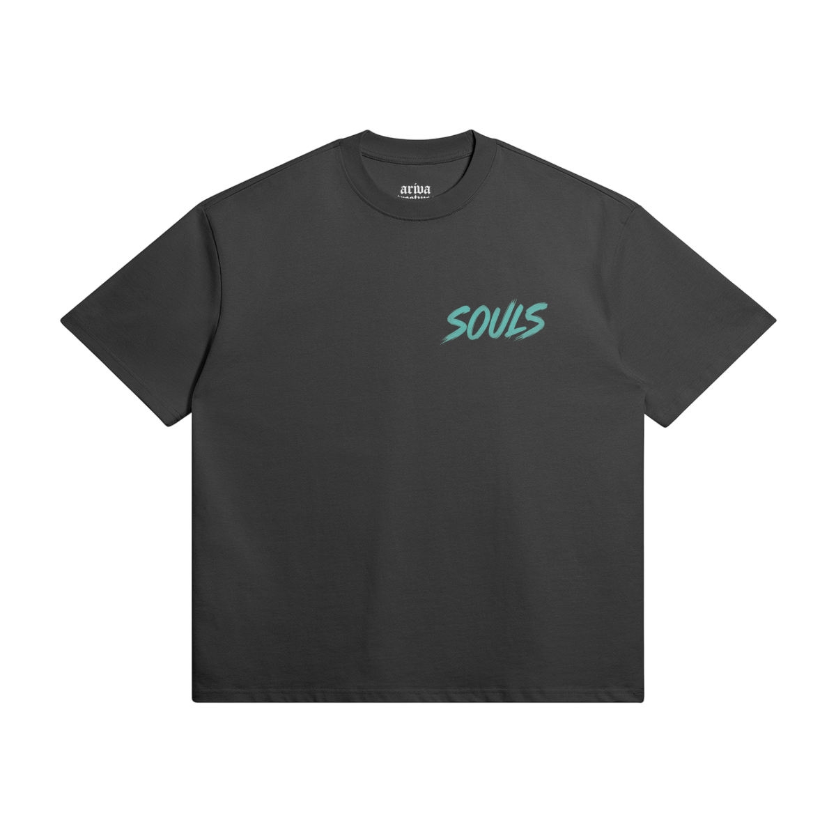NEON SOULS Graphic Streetwear T-Shirt - Black
