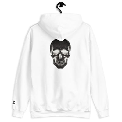 No Saints Club White | Skeleton Hoodie – hover