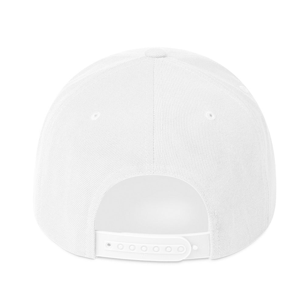 No Saints Young Sinners White Snapback Hat