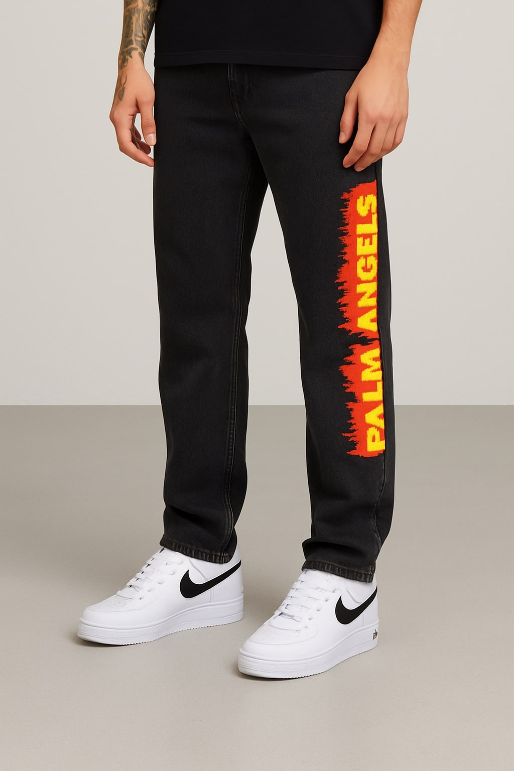 Palm Angels DENIM PANT FIRE