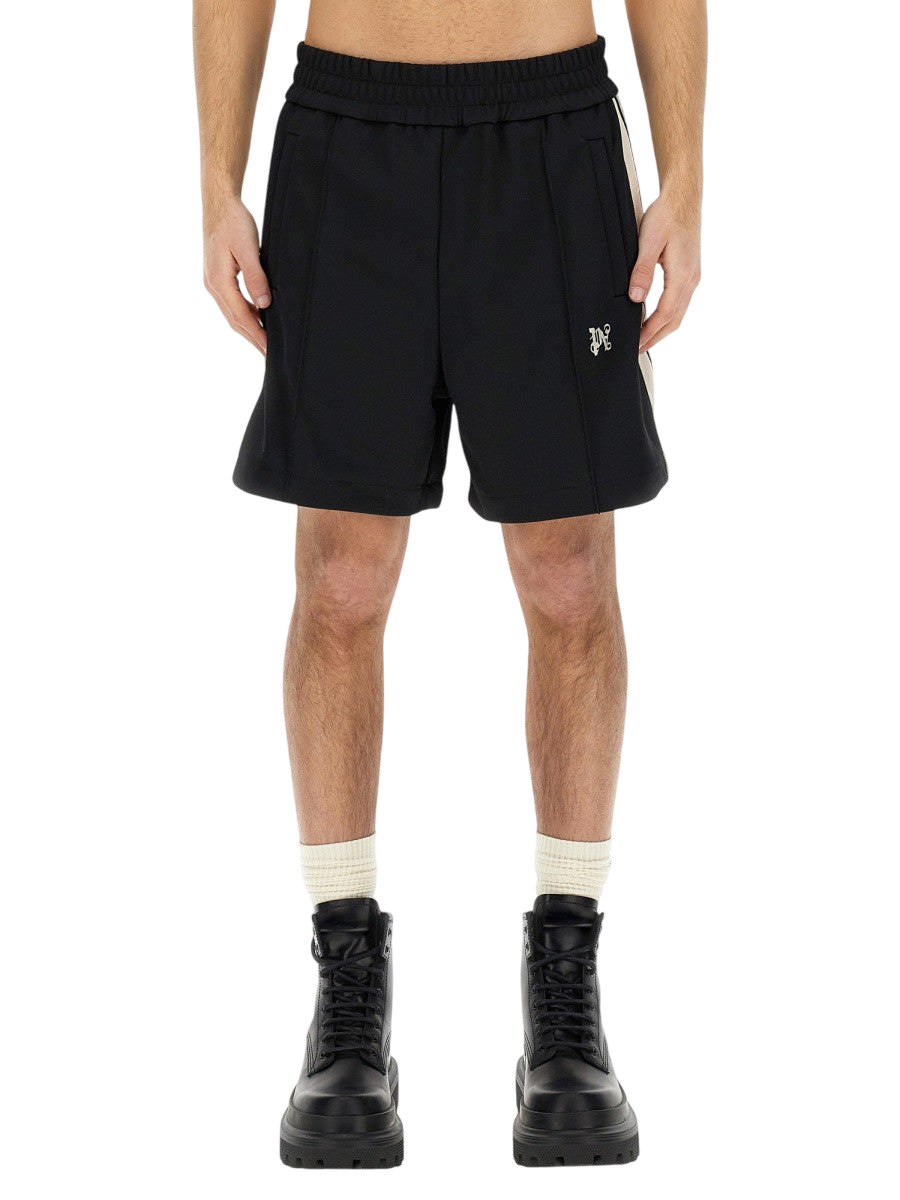 Palm Angels MONOGRAM BERMUDA SHORTS
