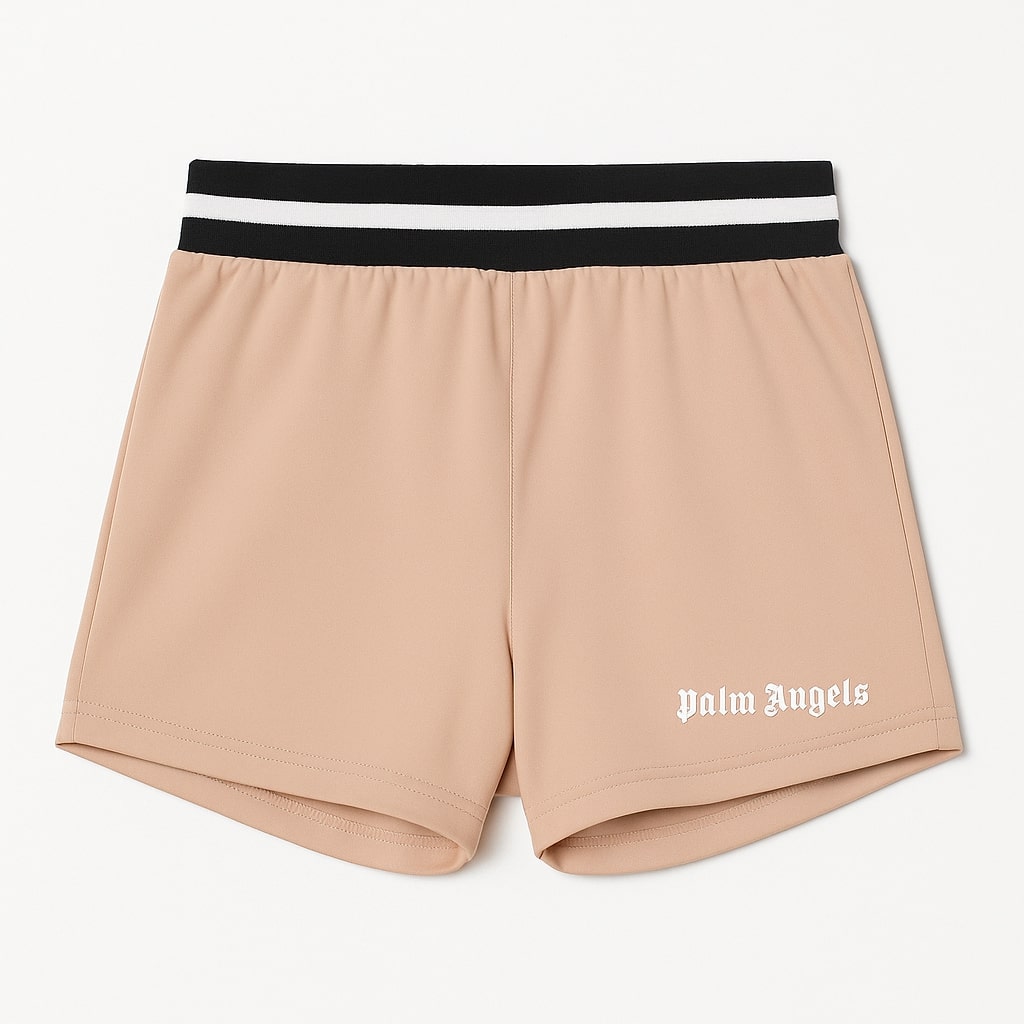 Palm Angels SPORTS SHORTS - BEIGE - Beige / S