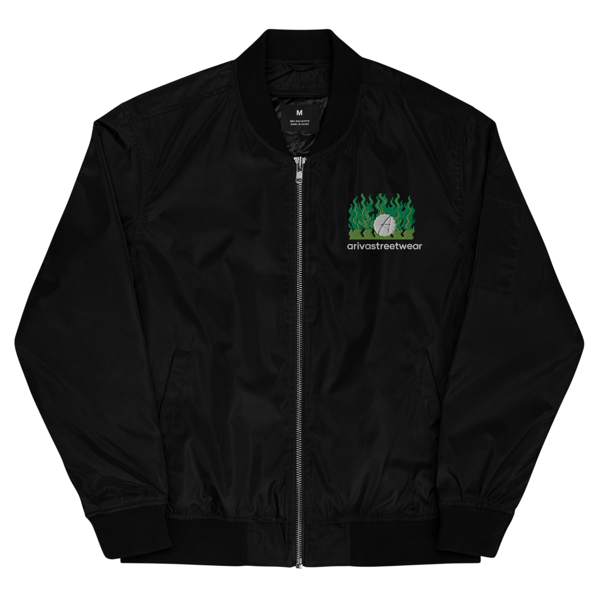 Premium recycled bomber jacket