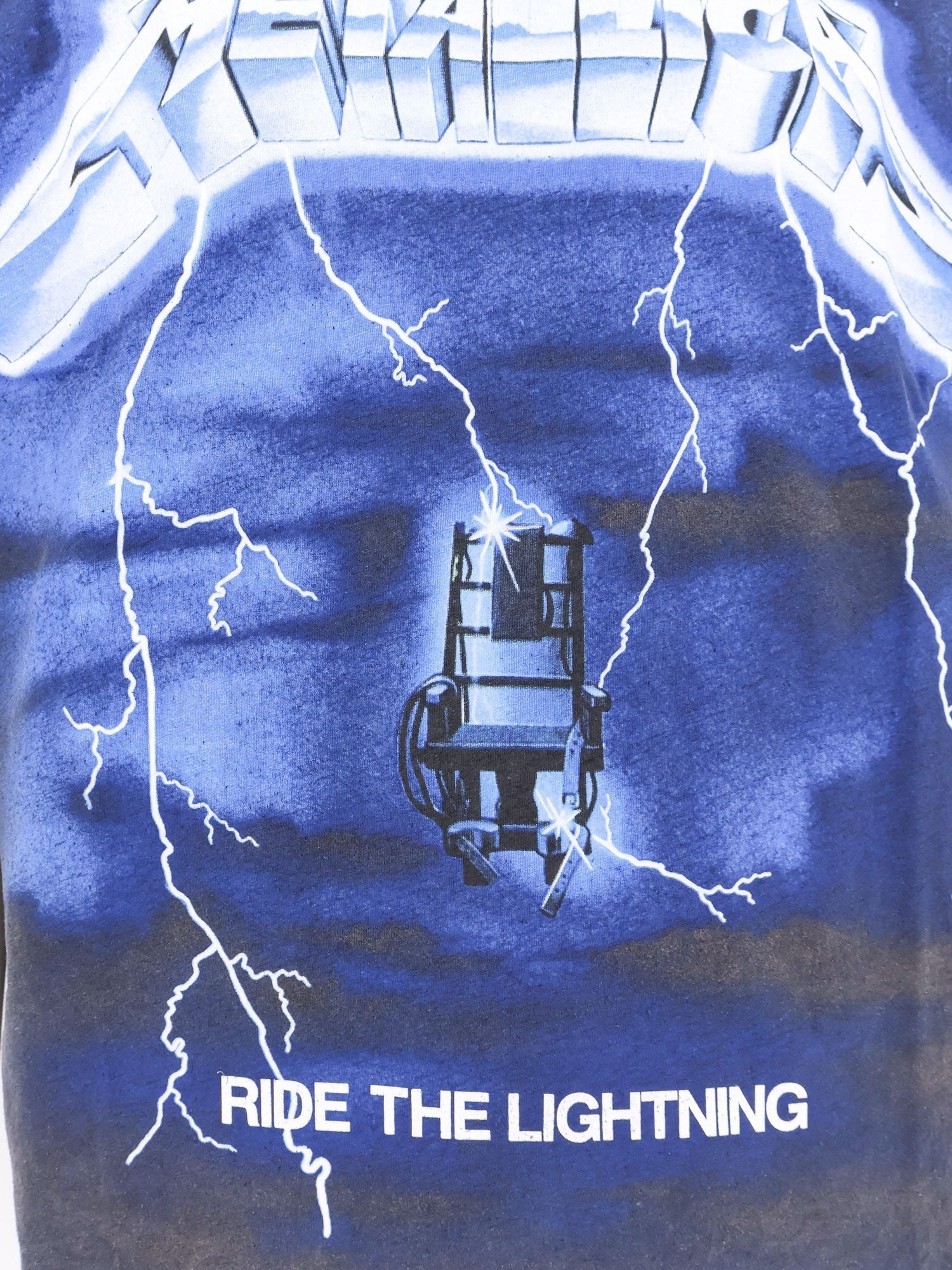 REPRESENT T-SHIRT MAXI METALLIC PRINT