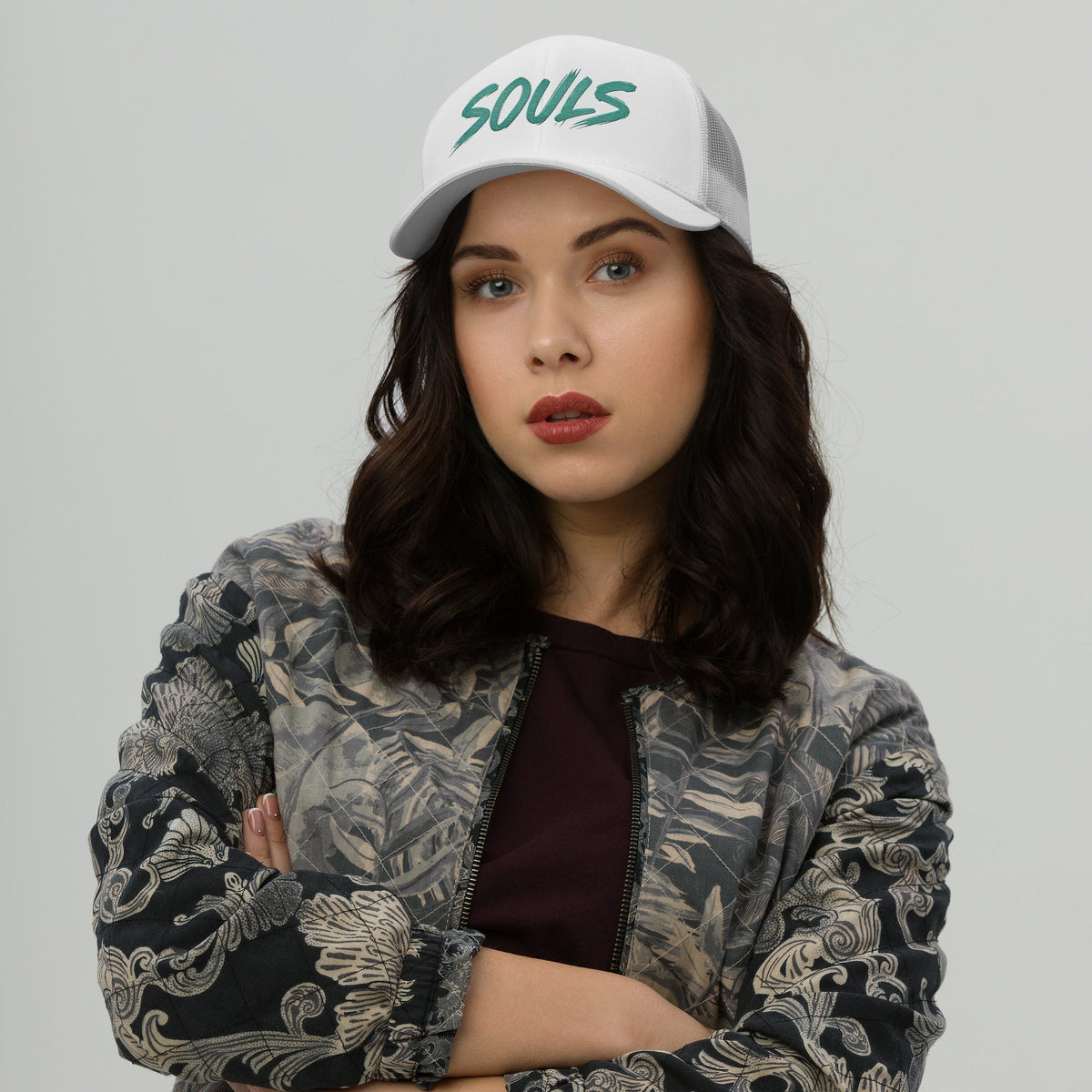 Souls White Trucker Cap - White / One size
