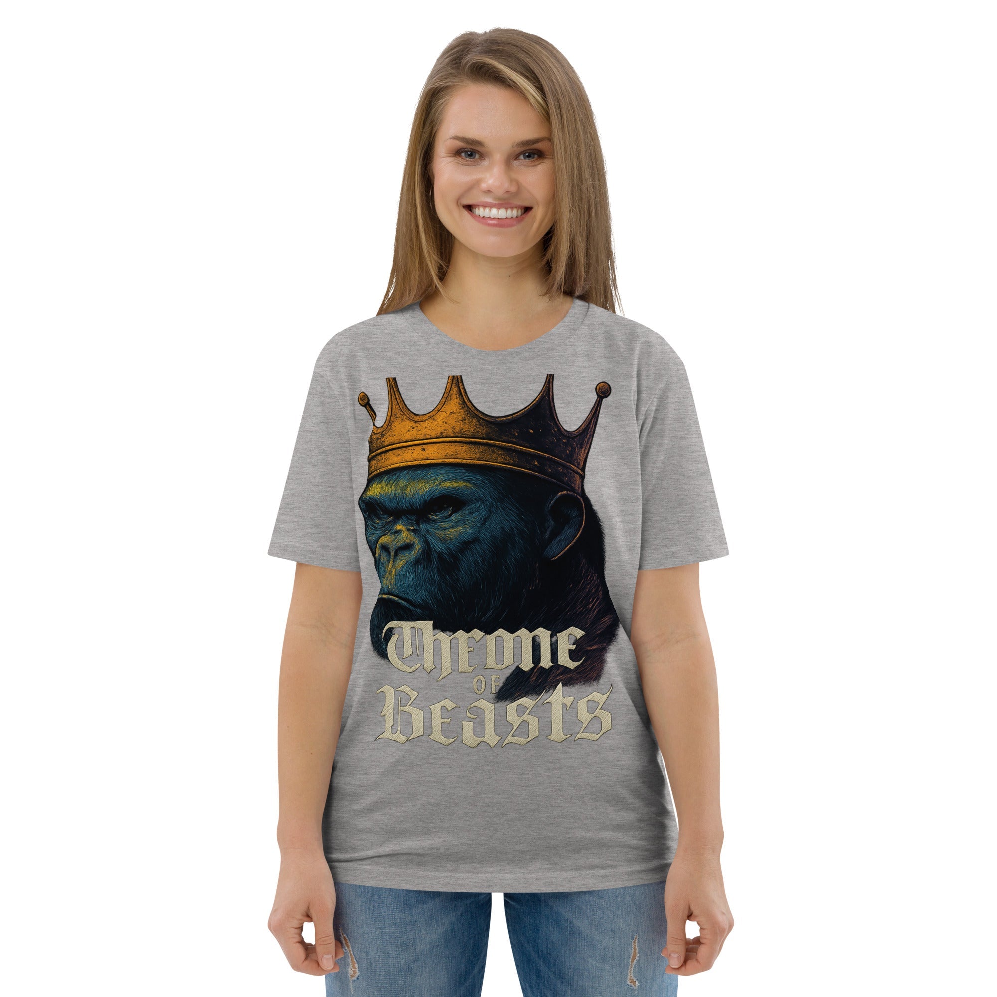 Throne of Beasts: King Ape Crown Tee