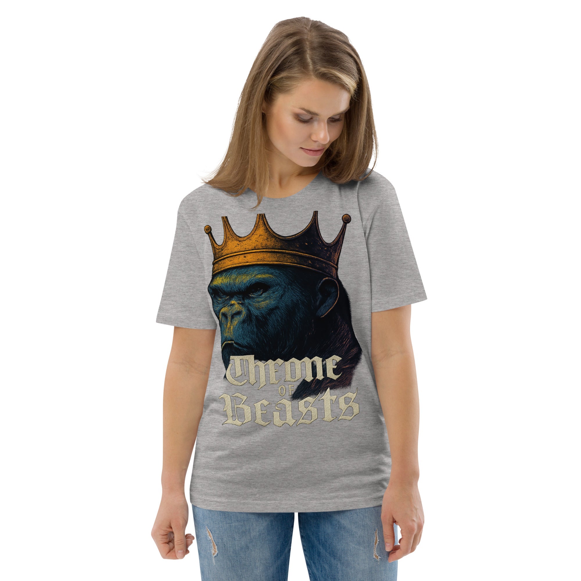 Throne of Beasts: King Ape Crown Tee