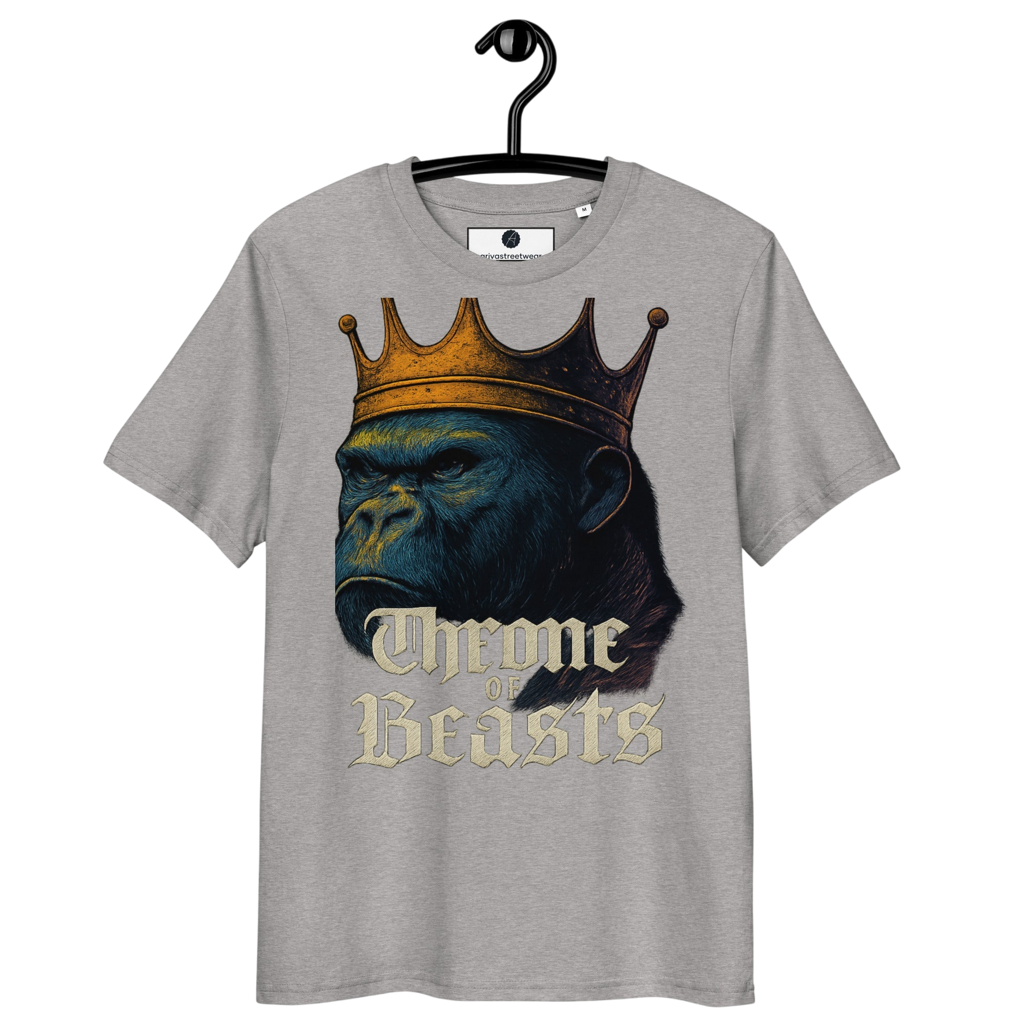 Throne of Beasts: King Ape Crown Tee