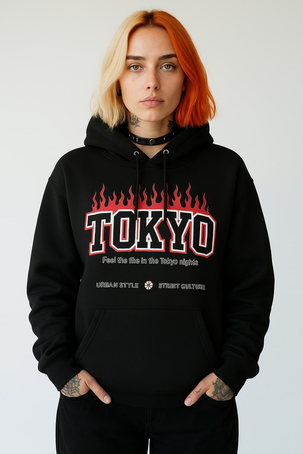 Tokyo Nights BLACK Hoodie