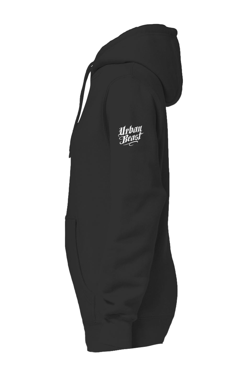 Urban Beast Black Premium Pullover Hoodie