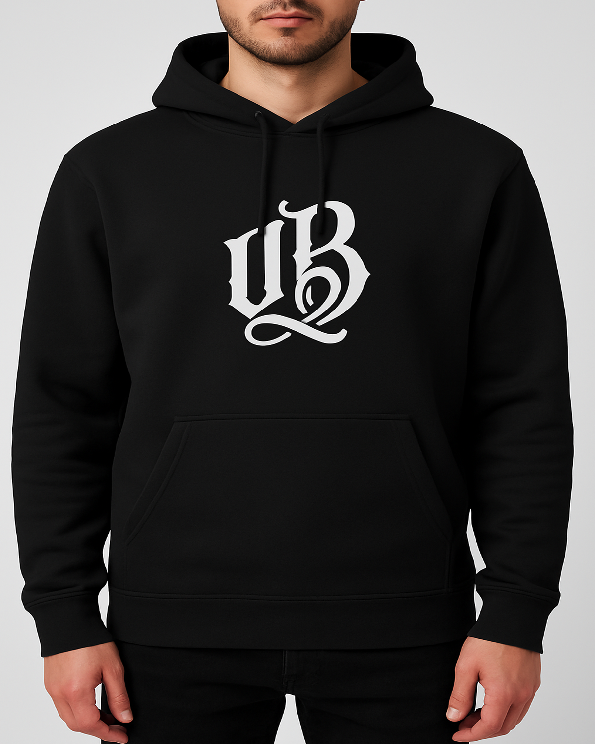 Urban Beast Black Premium Pullover Hoodie