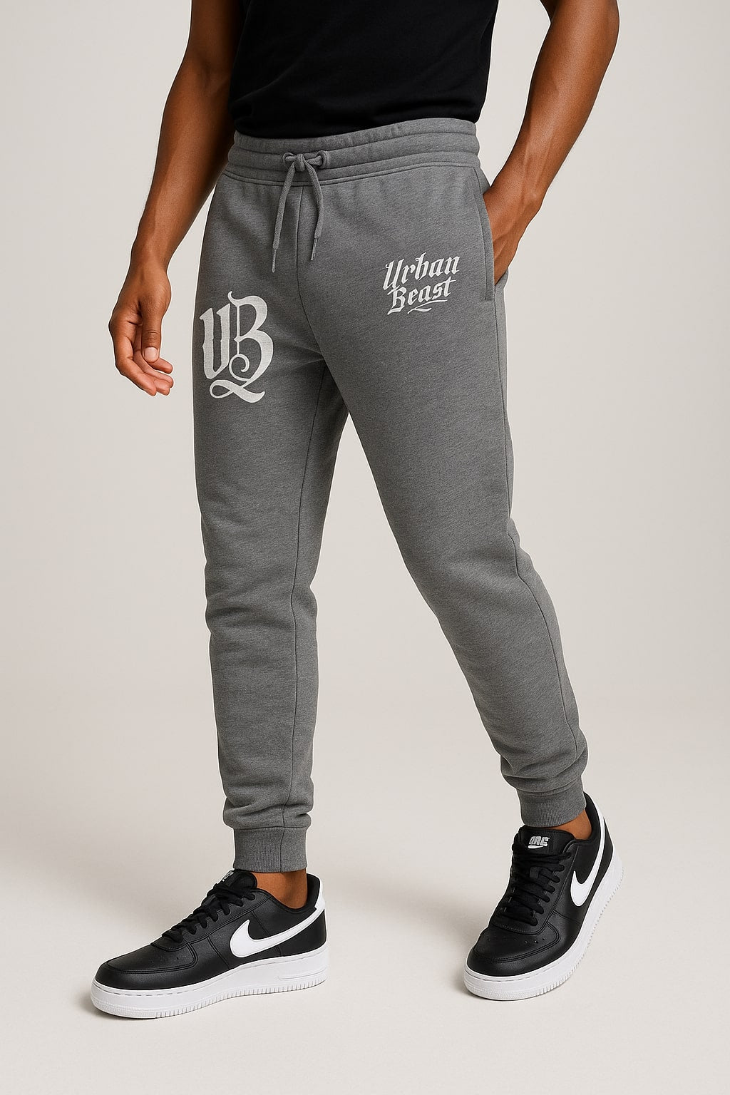 Urban Beast Lightweight Sweatpants - CARBON GREY