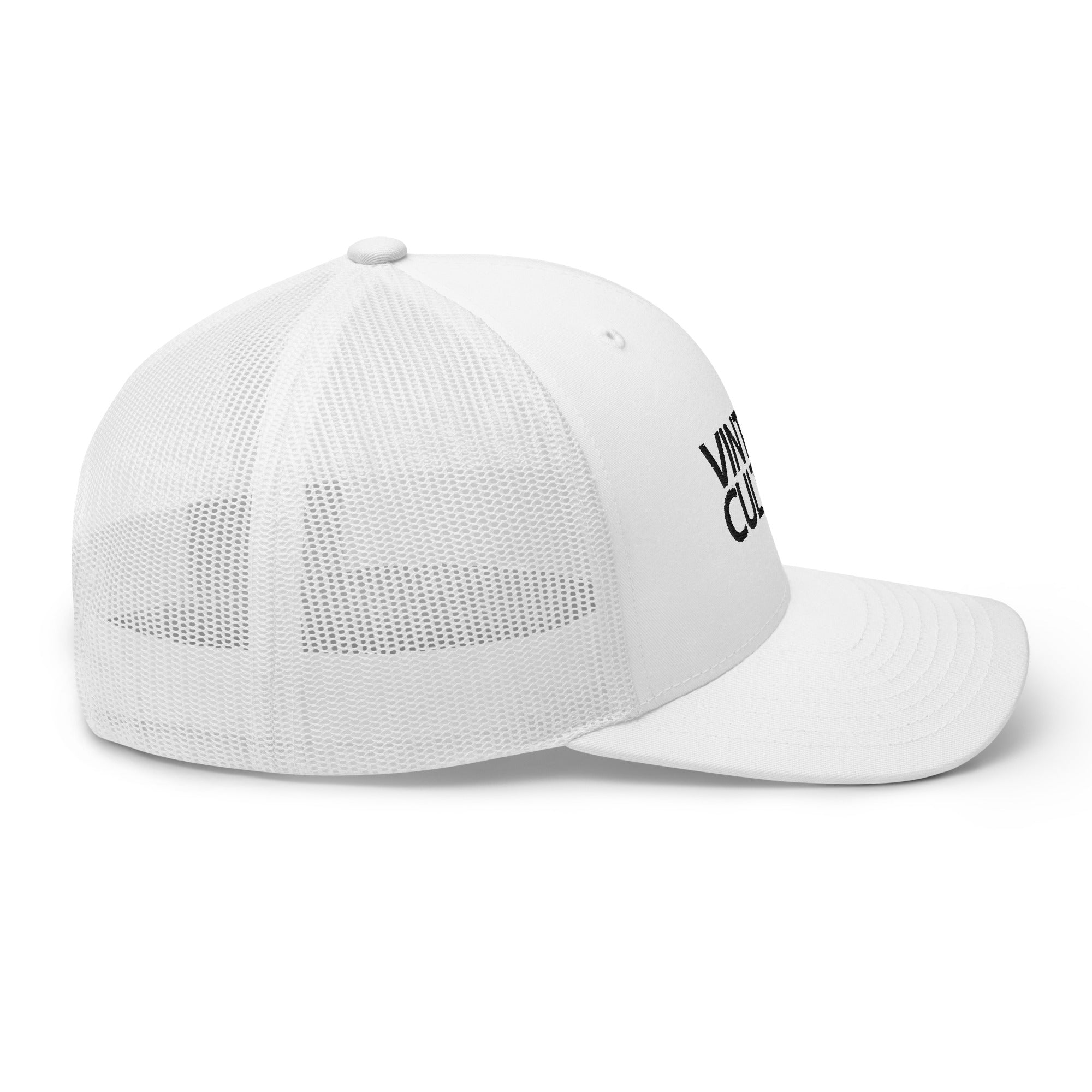 Vintage Culture White Trucker Cap