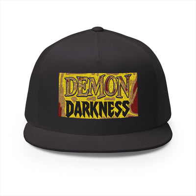 Demon Darkness Embroidered 5 Panel Trucker Cap – hover