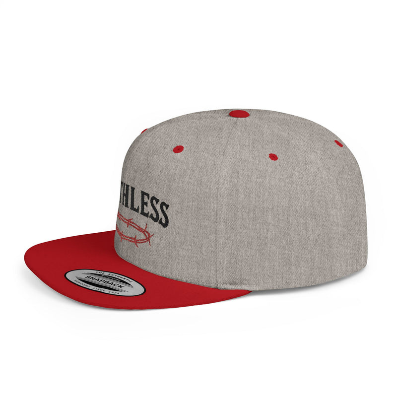 No Saints Faithless Flat Bill Snapback Hat