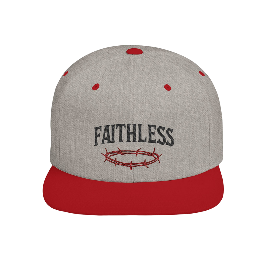 No Saints Faithless Flat Bill Snapback Hat