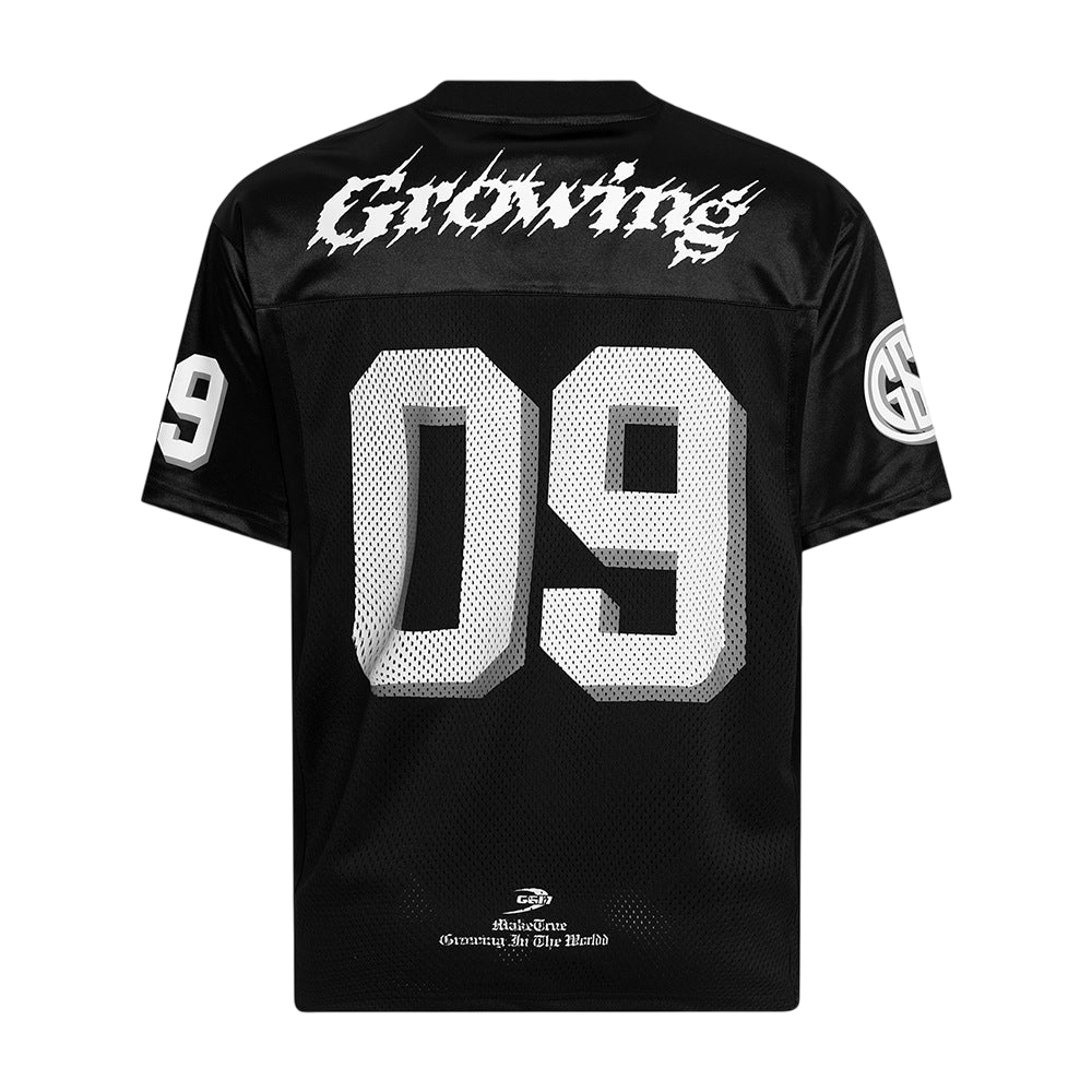 Black Mesh 09 Jersey Tee