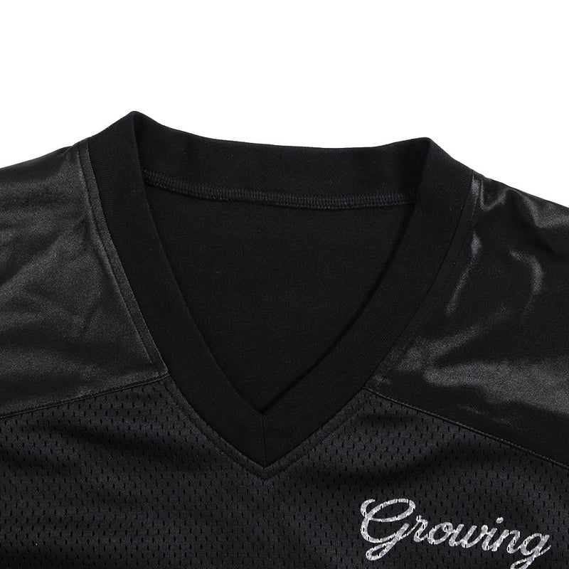 Black Mesh 09 Jersey Tee