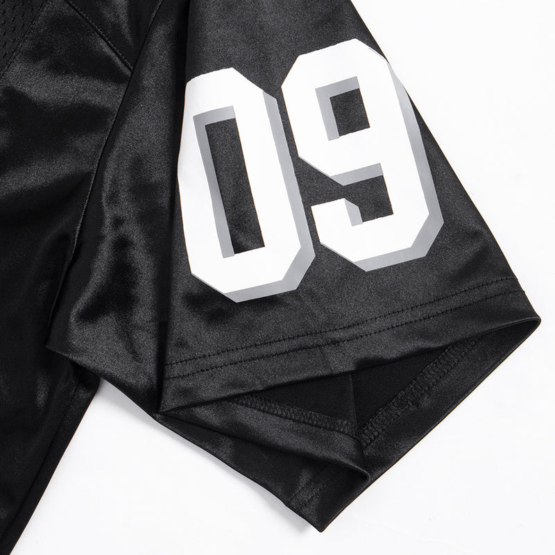 Black Mesh 09 Jersey Tee