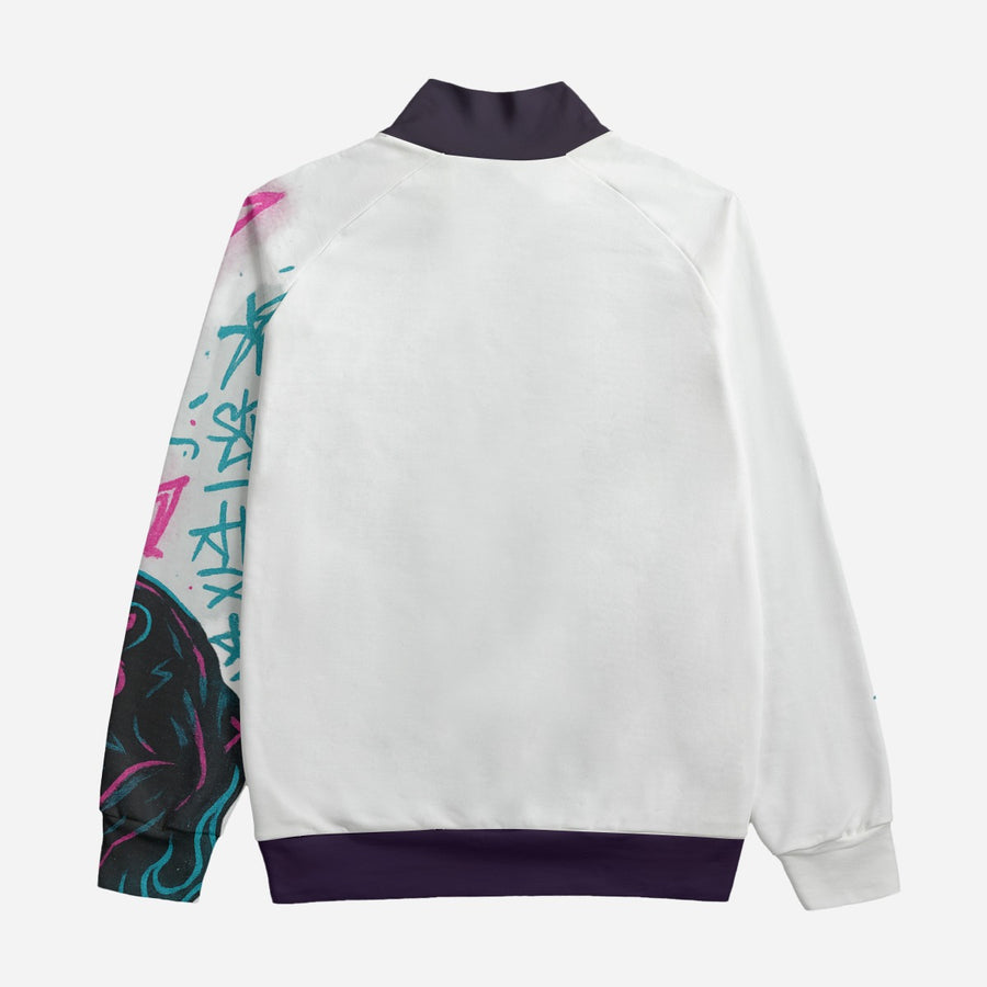 Street King: Panther Graffiti Art Jacket