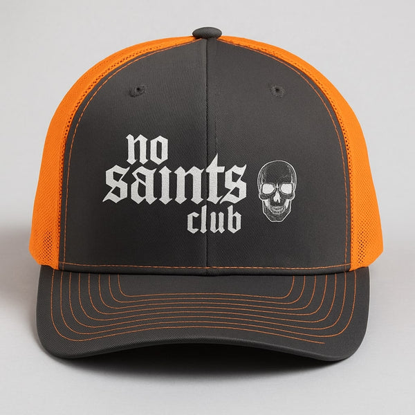 No Saints Club™ Snapback - BLAZE ORANGE