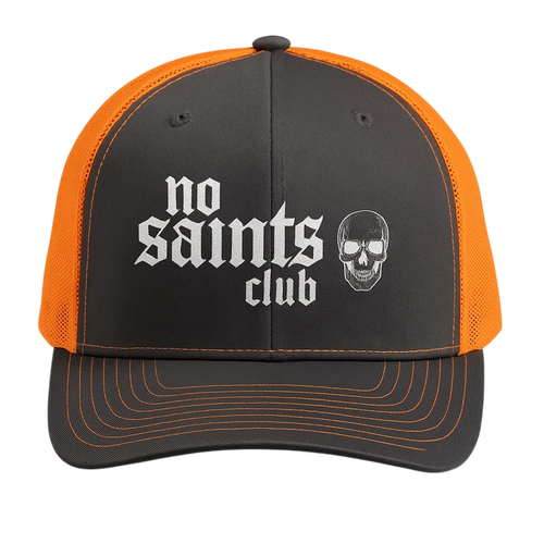 No Saints Club™ Snapback - BLAZE ORANGE