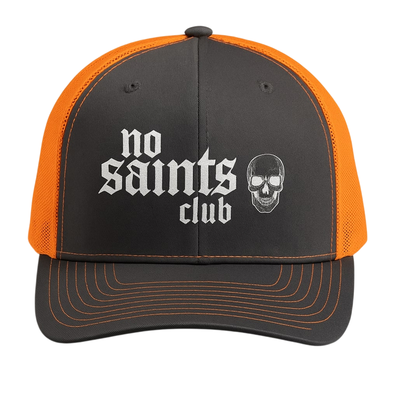 No Saints Club™ Snapback - BLAZE ORANGE