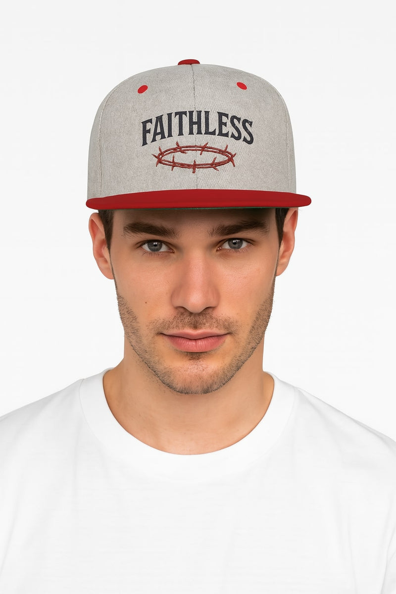 No Saints Faithless Flat Bill Snapback Hat