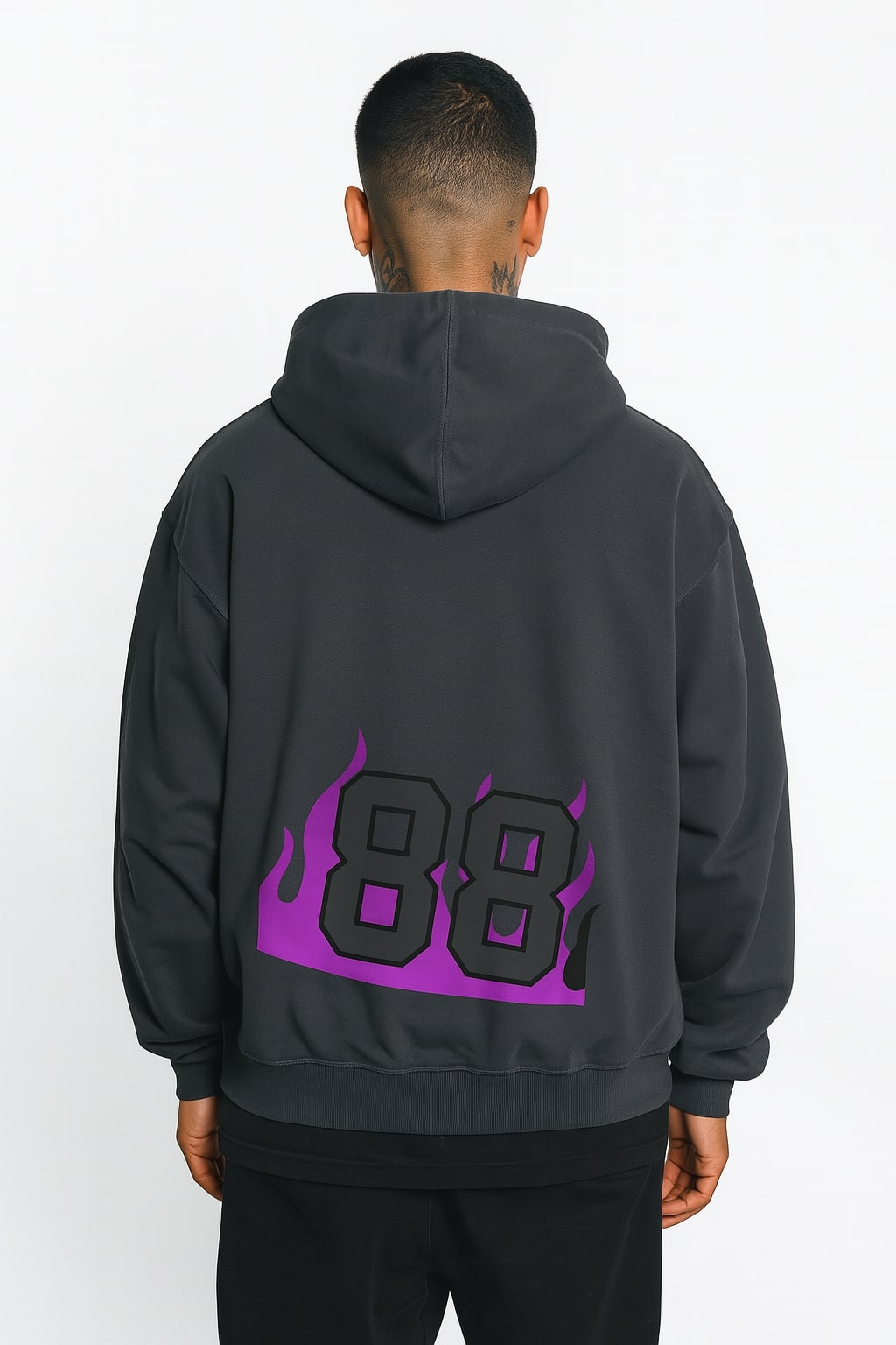 Dark Flame ‘88 BALANCE’ Streetwear Hoodie