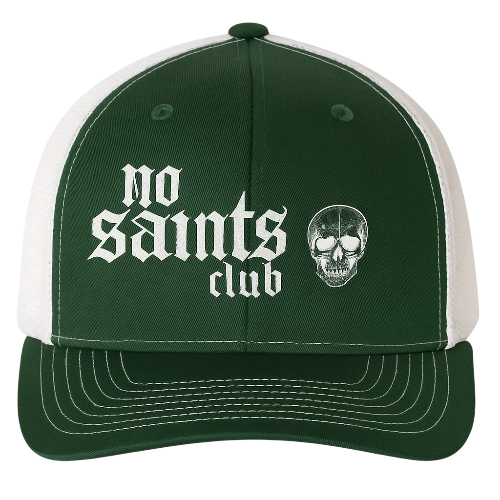 No Saints Club™ Snapback - FOREST GREEN