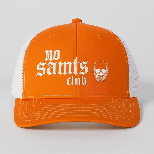 No Saints Club™ Snapback - BRIGHT ORANGE